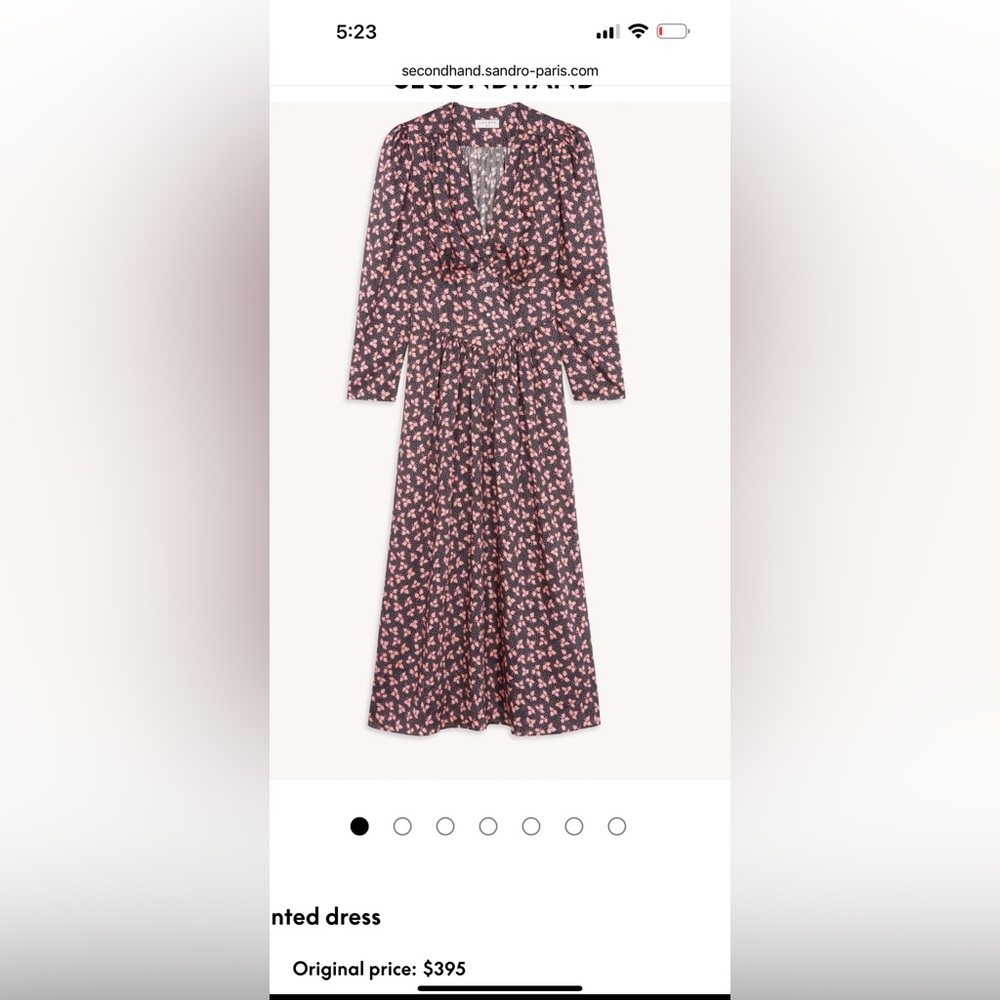 Sandro dress size 34